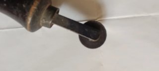 Herramienta Vintage para Trabajos en Cuero