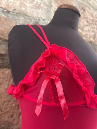 Vestido Lencero Vintage Rosa fucsia