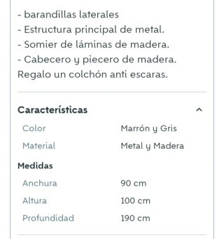 Cama articulada hospitalaria con carro elevador