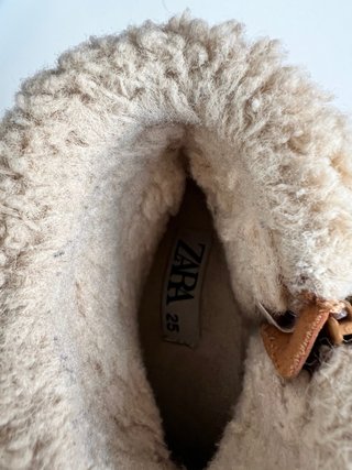 Botas con Pelo Zara Talla 25