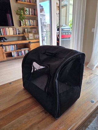 Transportín para mascotas con ruedas
