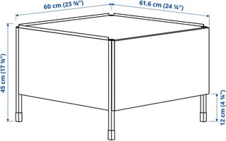 Ikea pedestal lavadora secadora