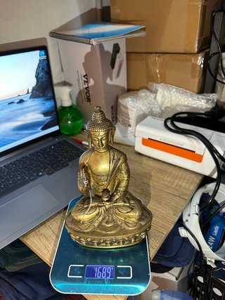 Buda Nepalí de Bronce