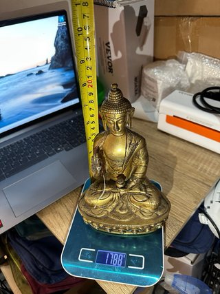 Buda Nepalí de Bronce