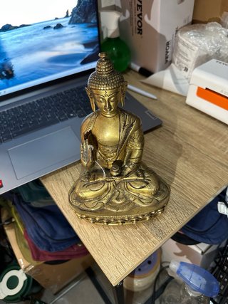 Buda Nepalí de Bronce