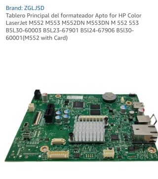 Placa Formateadora ZGLJSD para HP LaserJet
