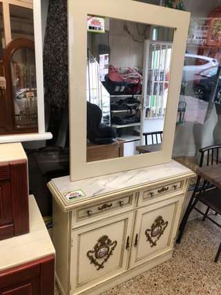 RECIBIDOR VINTAGE + ESPEJO - 80€