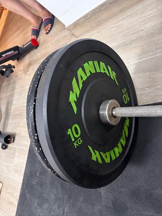 2 Discos Mancuernas 10 kg MANIAK