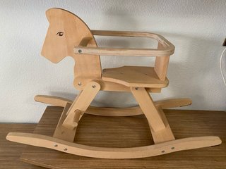 Caballito Balancín de Madera