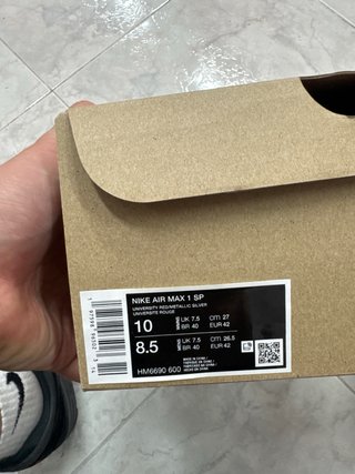 Nike Air Max 1 Jacquemus Rojas Talla 42