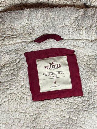 Parka Hollister California Roja