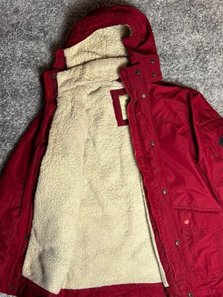 Parka Hollister California Roja