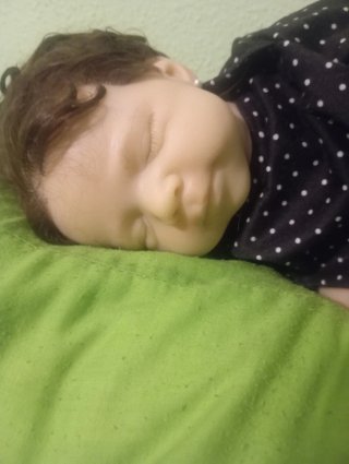 Muñeca silicona 45cm niña realista no envio