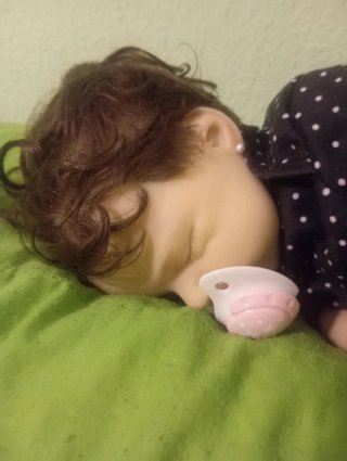 Muñeca silicona 45cm niña realista no envio