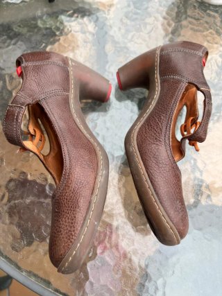Zapatos Camper Marrones de Tacón
