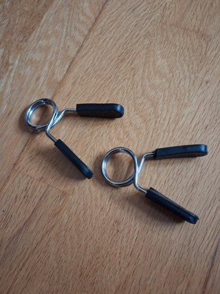 2 Molas para Barra de Musculação 28mm