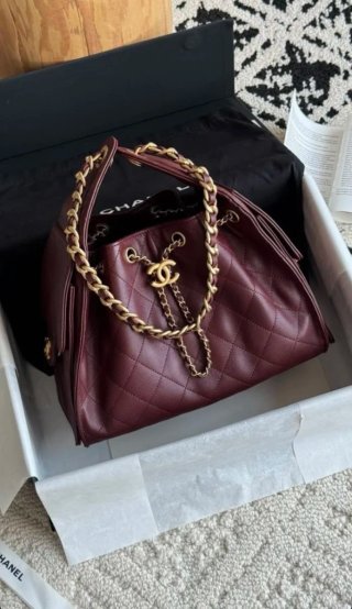 Borsa Chanel Trapuntata Viola