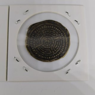 2 MONEDAS ROMANAS EMPERADOR TIBERIO REPRODUCCIONES