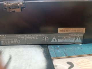 Tocadiscos Aiwa japonés
