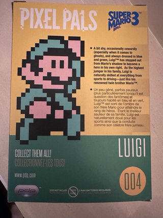Pixel Pals Super Mario Bros 3 - Luigi 004