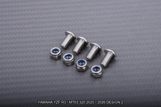 Portamatrículas YAMAHA YZF R3 MT03 320 2025 - 2026