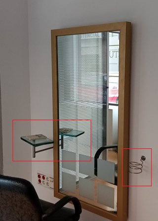 2 sillones de peluquería con lavacabezas y otros