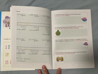 2 cuadernos :Ya Cuento 9 y Ya Calculo 9b