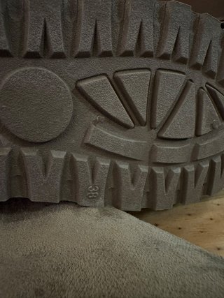 Botines Plataforma Ante Talla 38