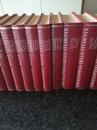 Enciclopedia dello studente 17 volumi completa