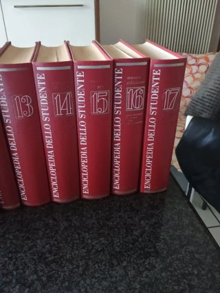 Enciclopedia dello studente 17 volumi completa