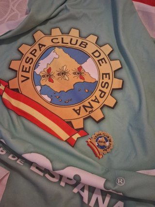 Telo e toppa Vespa Club España