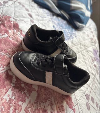 Zapatillas Polo Niño Negras