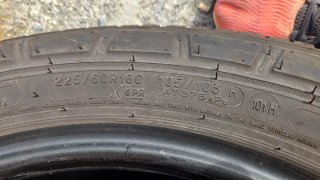 Neumáticos Michelin Agilis 3 225/60 R16C