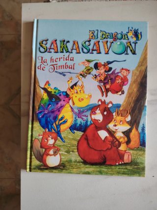3 cuentos infantiles tapa dura,EL DRAGON SAKASAVON