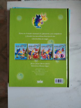 3 cuentos infantiles tapa dura,EL DRAGON SAKASAVON
