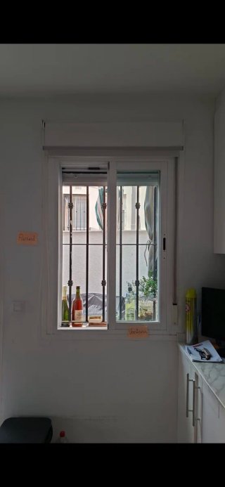 Ventanas aluminio blanco correderas