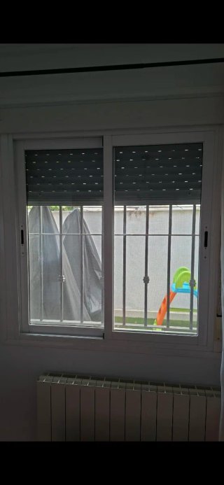 Ventanas aluminio blanco correderas