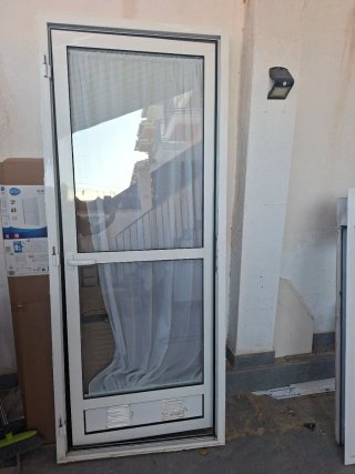 Ventanas aluminio blanco correderas