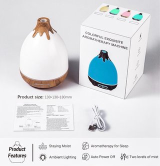 Difusor Aceites Esenciales Diseño Montaña