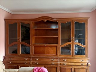 Mueble Comedor Madera Caoba Clásico