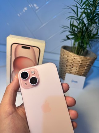 iPhone 15 100% Batería Rosa 128gb