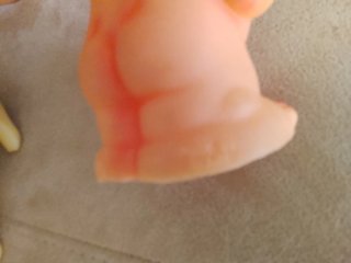muñecos antiguos de goma