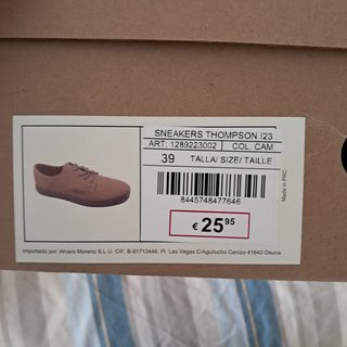 Zapato Cordón Alvaro Moreno T.39 Marrón