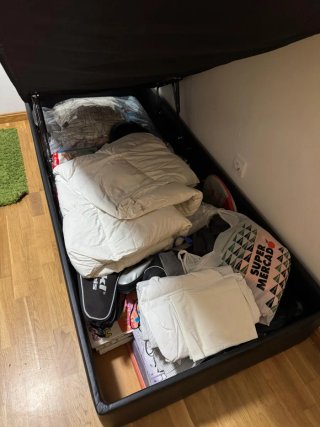 Cama canapé con arcón