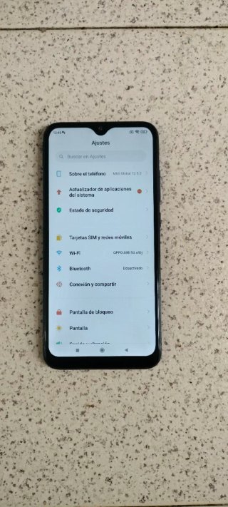 Móvil Xiaomi REDMI NOTE 8...carcasa transparente..