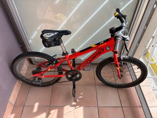 Bicicleta Infantil Megamo Roja