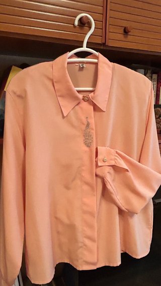 Camisa Vintage Rosa Talla 40