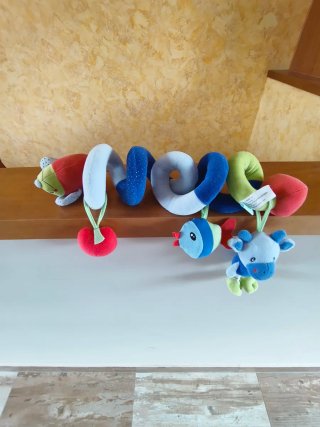 Gusano espiral para carrito de bebé