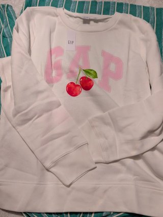 Sudadera GAP Talla S Cerezas
