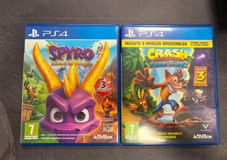 Spyro Reignited Trilogy & Crash N. Sane Trilogy PS